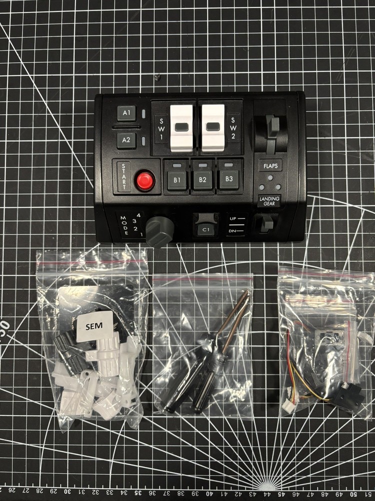VKBSIM VKB GNX-SEM GNX SEM Side Extension Module Joystick Expansion Module