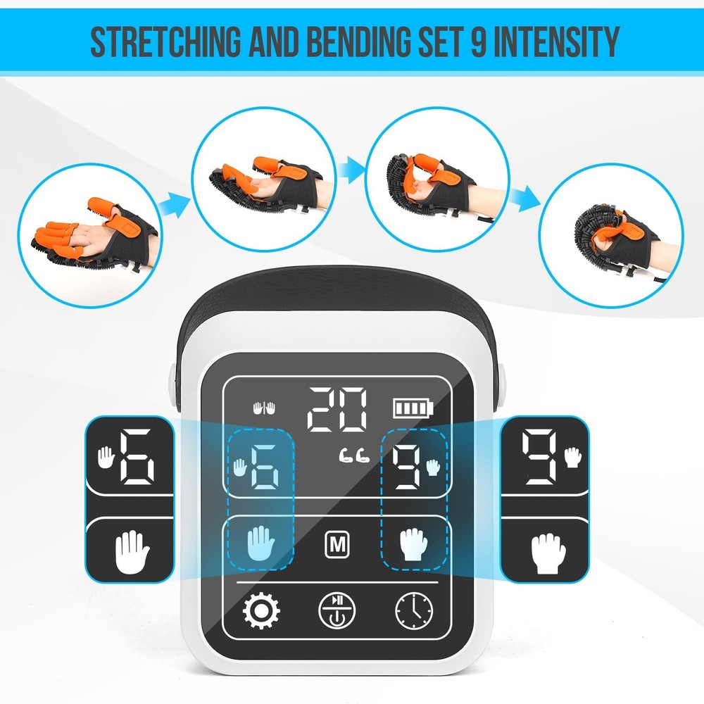 Rehabilitation Robot Gloves, Hand Dysfunction Patient Training Device Stroke ...