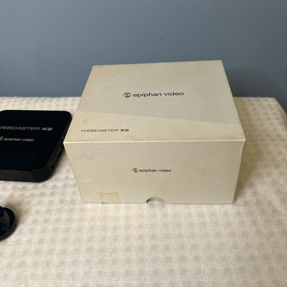 Epiphan Webcaster X2 - Encoder for Facebook, YouTube, etc. *For Parts*