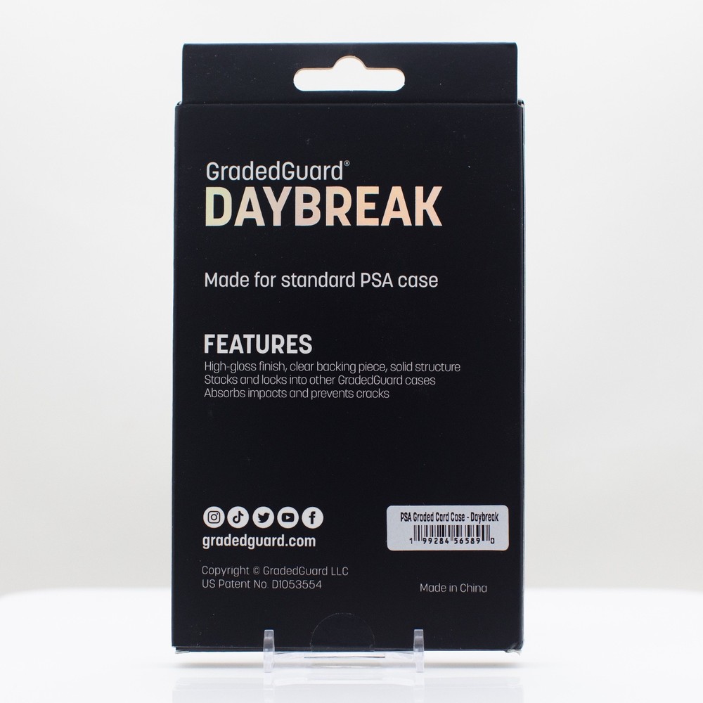 GradedGuard PSA Graded Card Case Guard Protector DAYBREAK Limited Edition