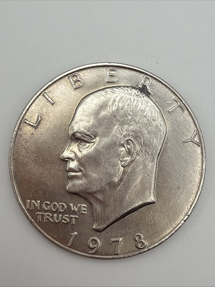 One Dollar Big Silver Coin 1978