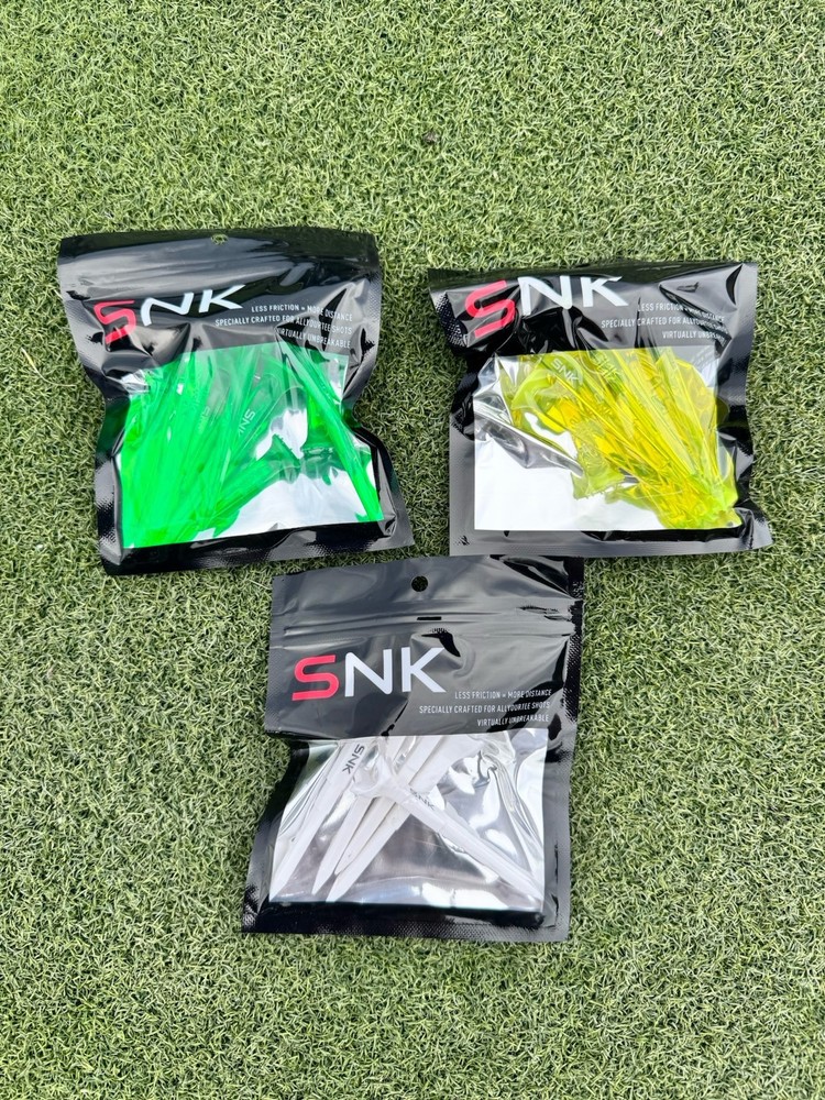 SNK Golf Tees (3 Pack-21pcs) – Virtually Unbreakable Plastic – Long Drive