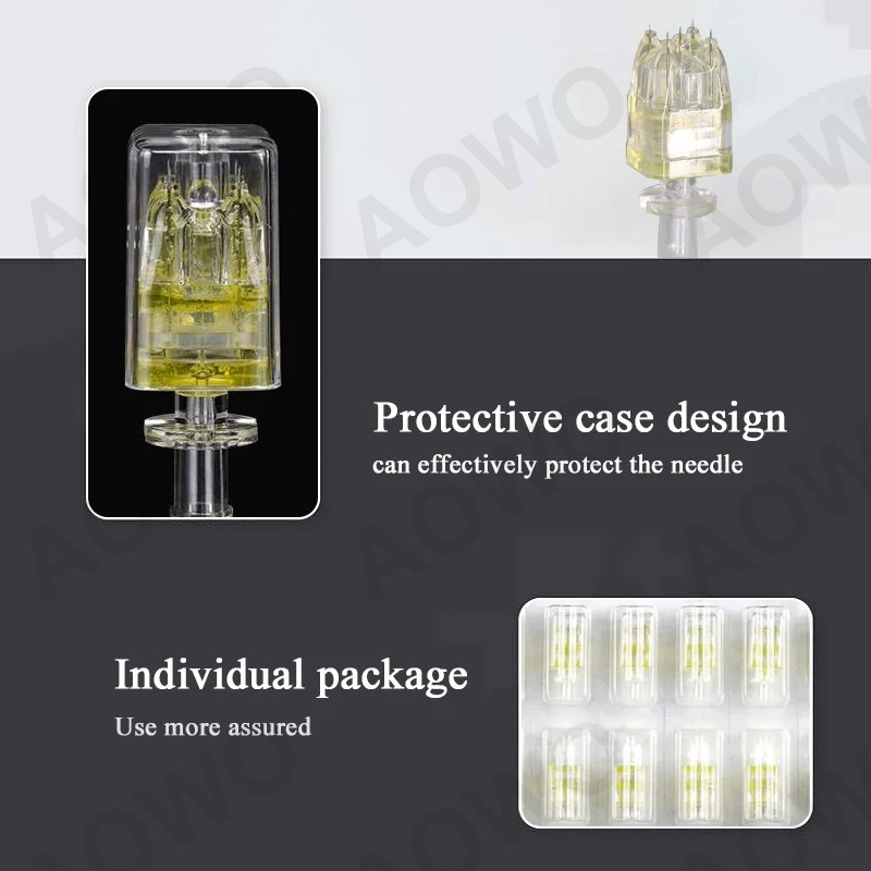 Crystal Multi Needle 5 Pin Mesotherapy Microneedle Replace Needle for Skin Care