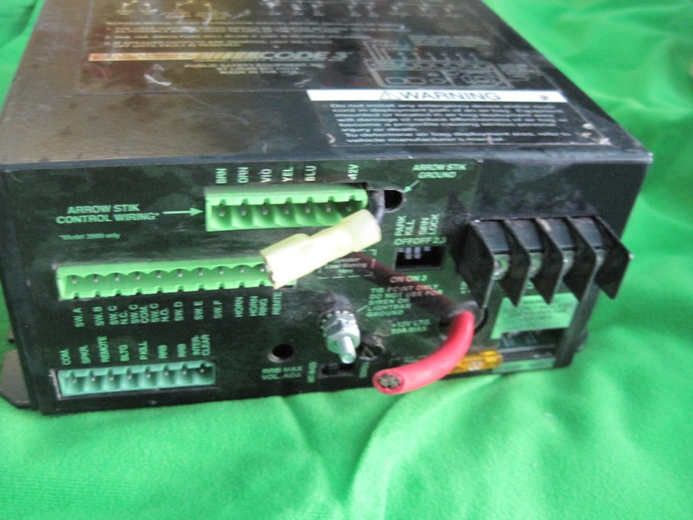 CODE 3 model PSE   amplifier  AA637