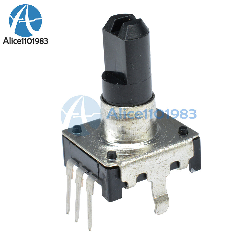 10Pcs Rotary encoder EC12 Audio digital potentiometer 5mm handle