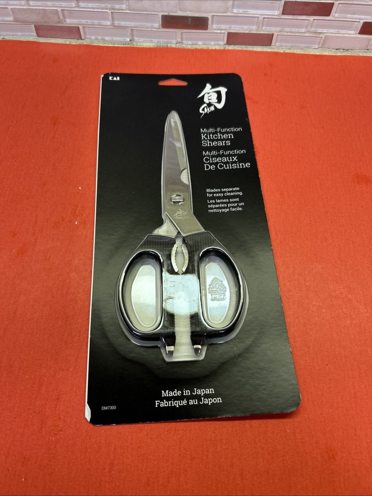 Shun DM7300 Multi-Function Kitchen Shears Scissors - JAPAN - LIFETIME WARRANTY