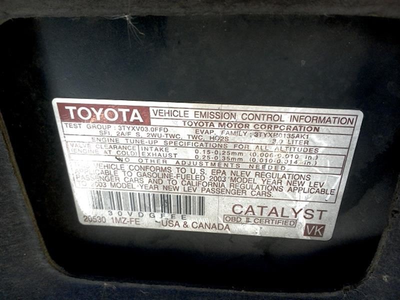 02 03 04 Toyota Avalon Horn Pair