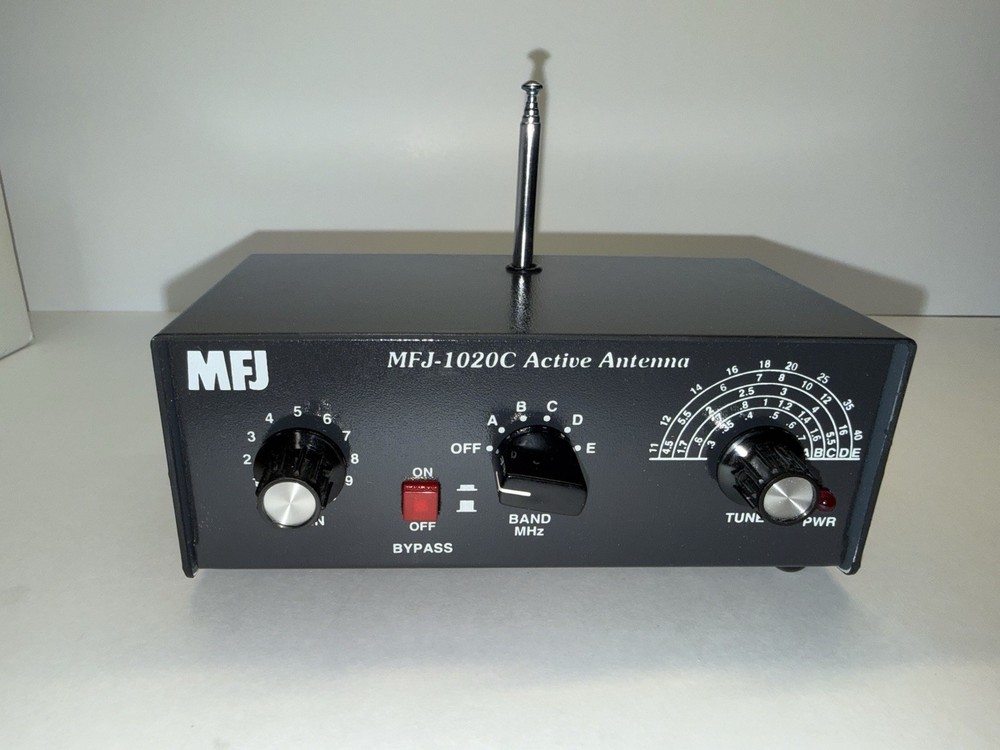 MFJ-1020C Tunable Active Antenna NIB