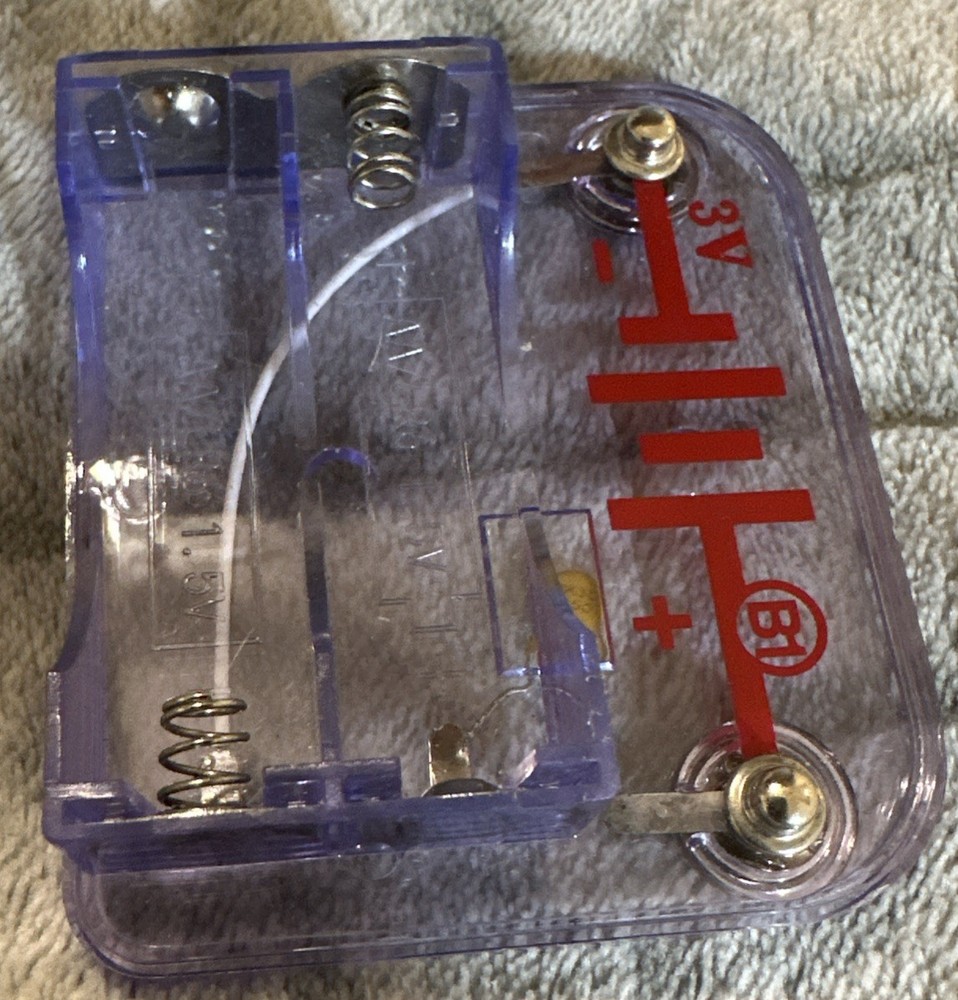 Snap Circuits Replacement Part 2 Battery Holder Nice 4.5 V Part B1