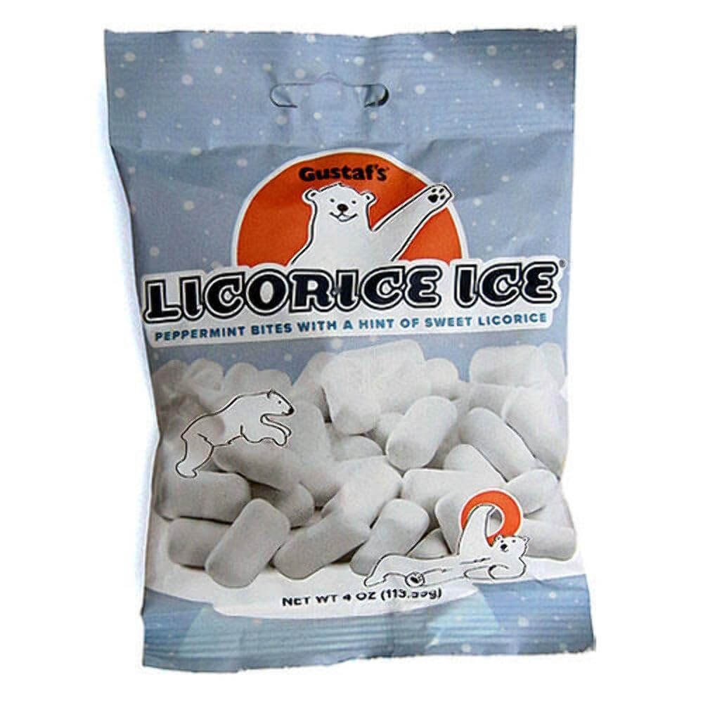 Gustaf's Licorice Ice 4oz Bag