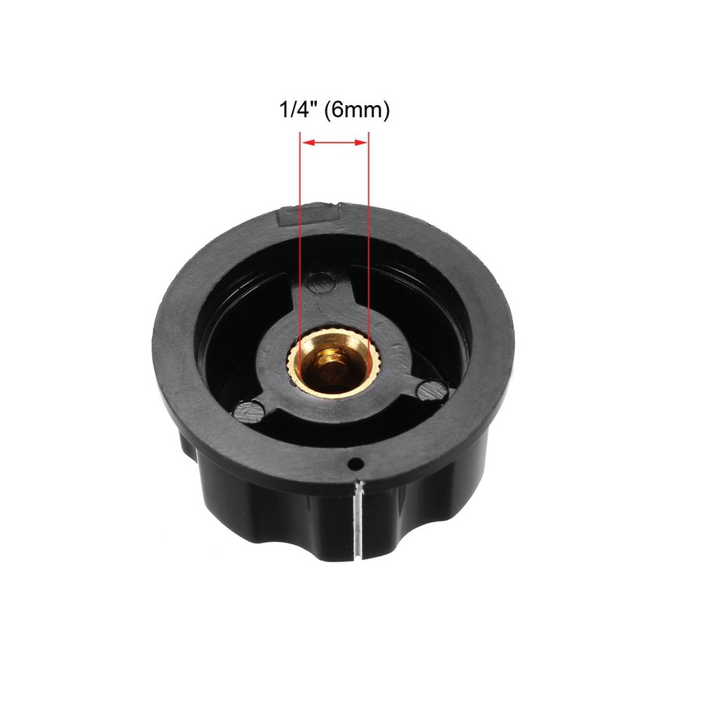 10Pcs Speaker Control Knob Power Amplifier Knob 33mm Dia. Rotary Knobs