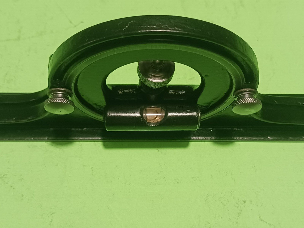 LUFKIN PROTRACTOR HEAD FOR 12" COMBINATION SQUARE WORK GREAT GOOD CONDITION