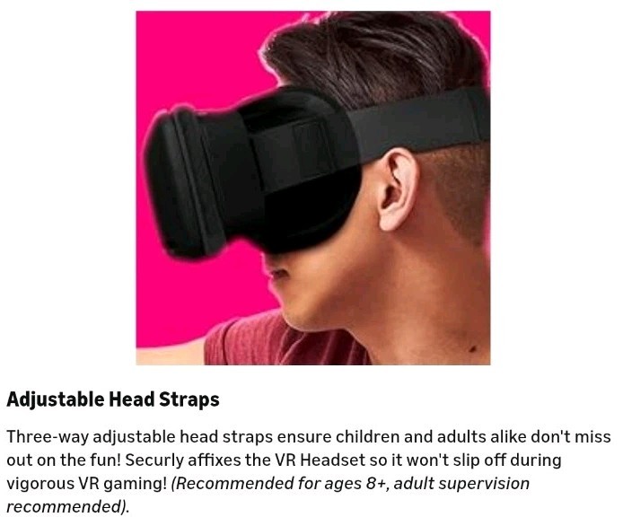 🎮 ⭐ Orzly VR Headset for Nintendo Switch & OLED – Adjustable Lens Black