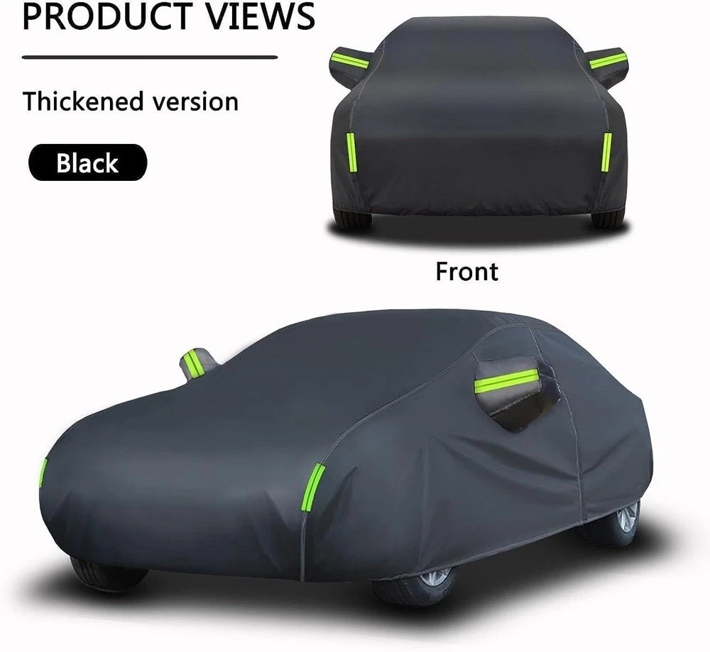 Heavy Duty Waterproof Full Car Cover All Weather Protection Outdoor Dustproof US