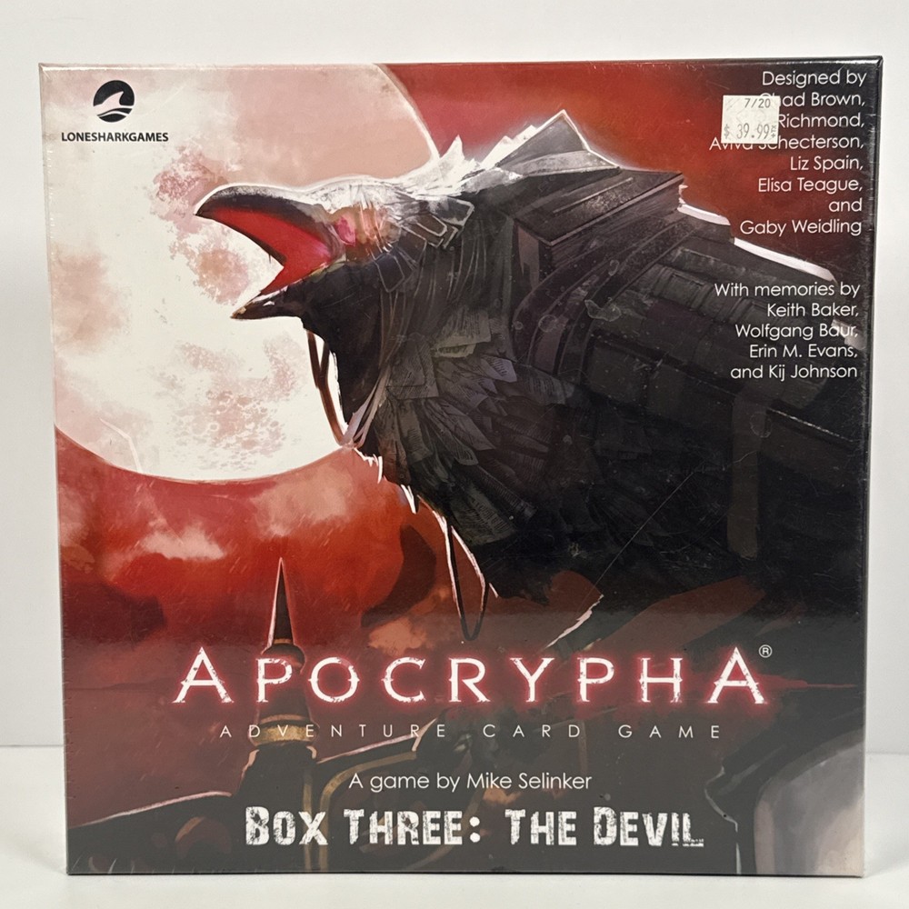 Apocrypha Adventure Card Game Expansion - Box Three: The Devil