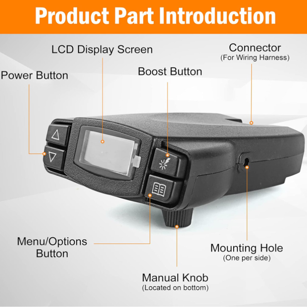 P3 Prodigy 90195 Electric Universal Trailer Brake Control Module Controller Box