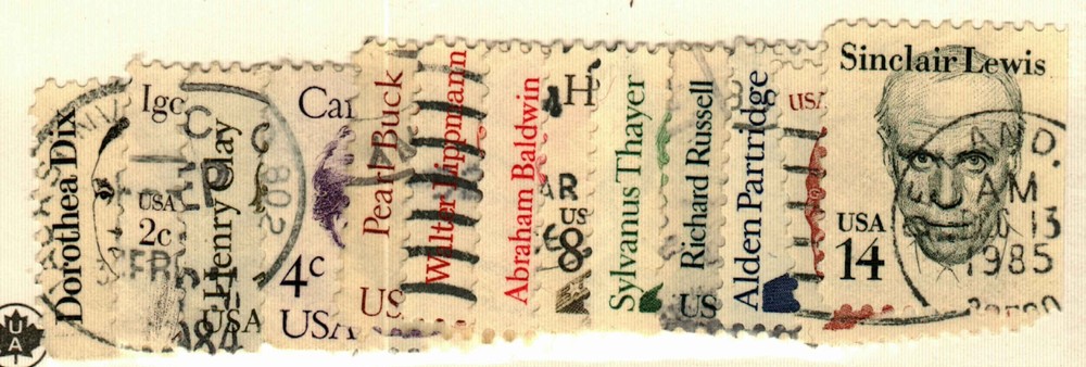 US #1844-1856 used