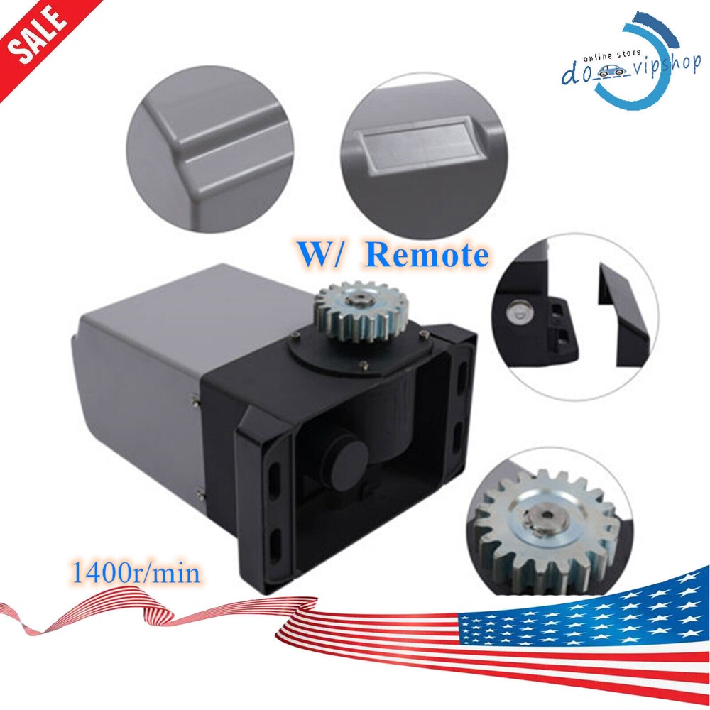 Electric Sliding WiFi Gate Opener Operator Kit Automatic Remote Control 3968lb