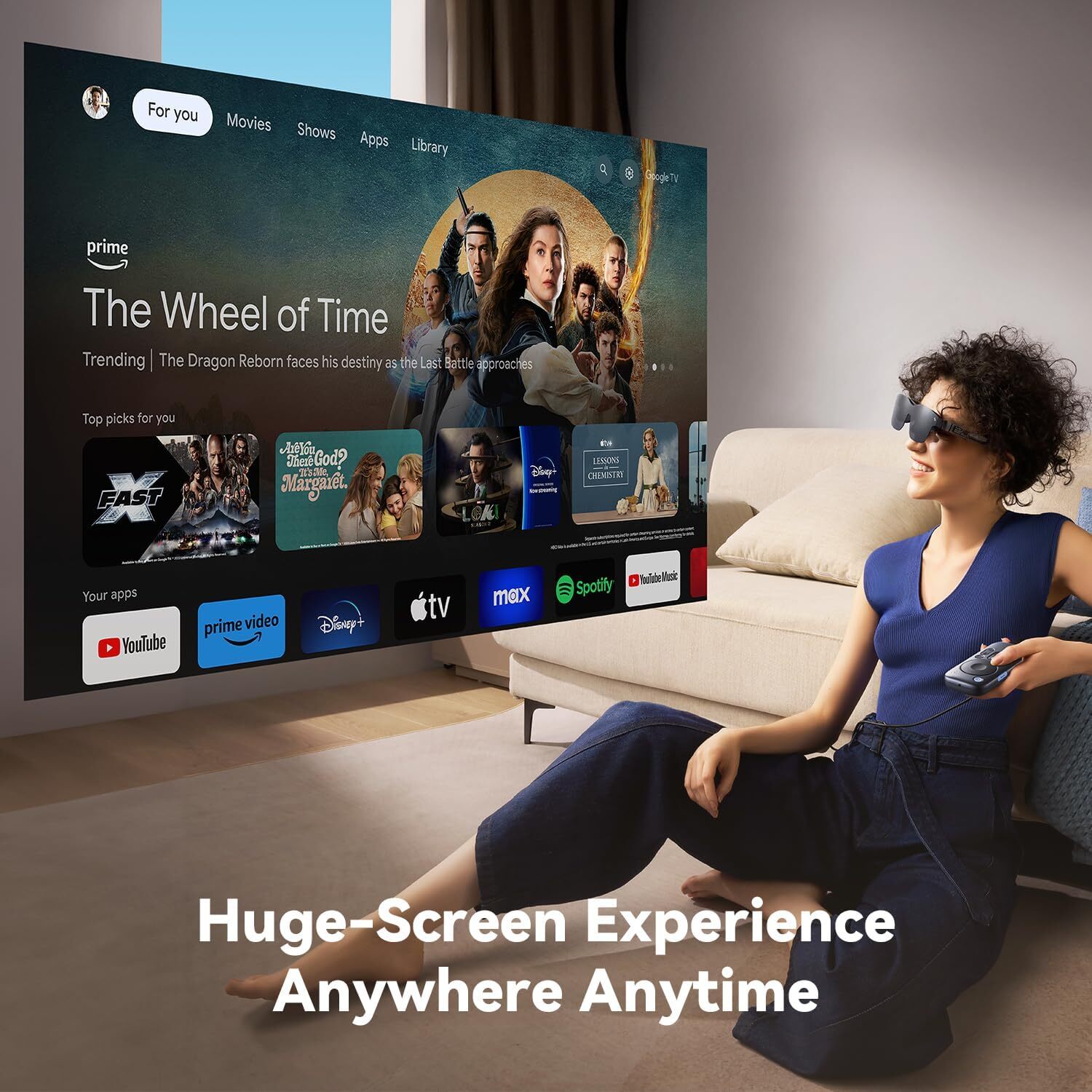 TCL RayNeo Pocket TV Portable Smart Terminal for Air 4 Pro Air 3S Pro AR Glasses