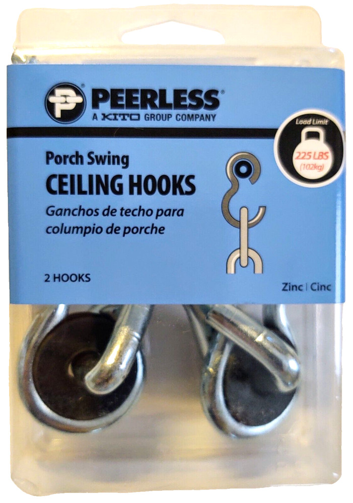 Peerless Swing Ceiling Hooks - Pack of 2