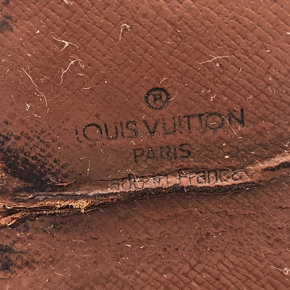 Louis Vuitton Monogram Cigarette Case Brown