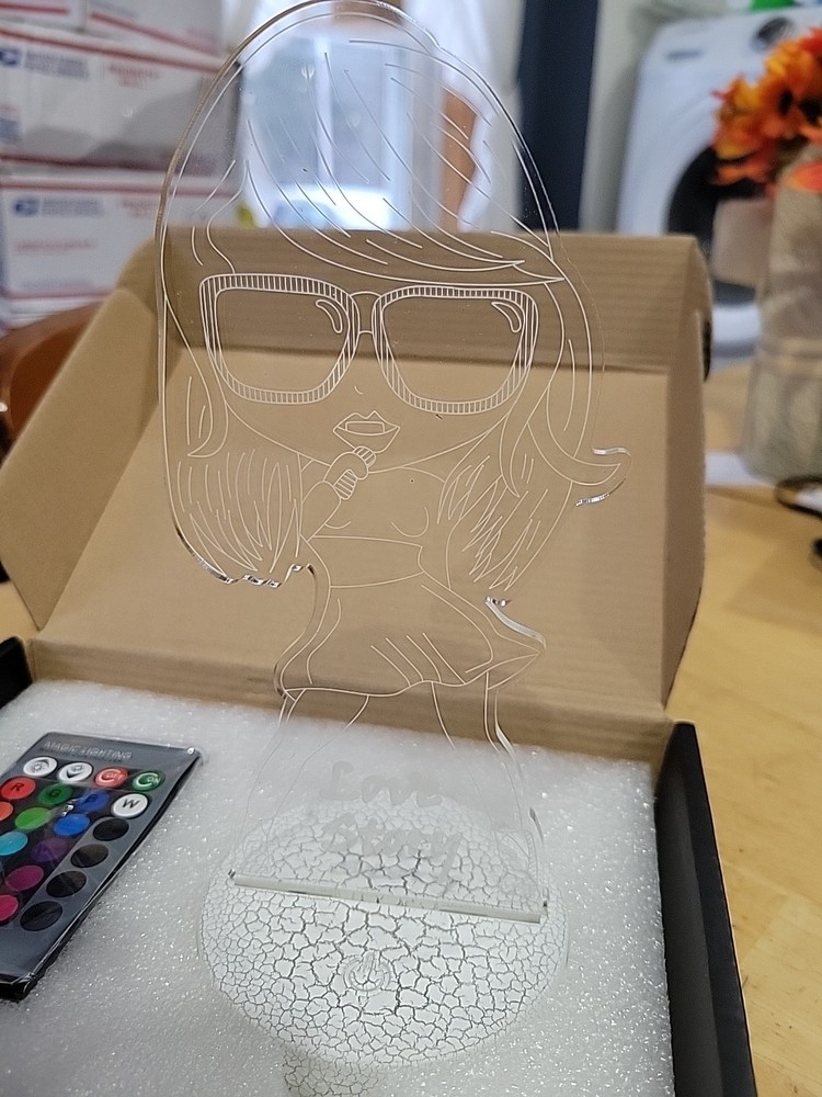 Taylor Swift 3D Illusion Lamp