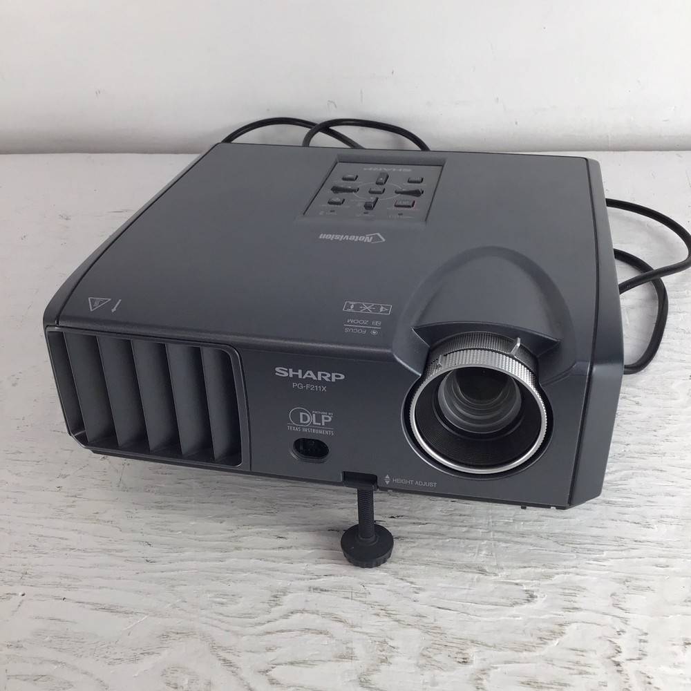 Sharp NoteVision PG-F211X DLP Projector | 554 Lamp Hrs Used, Working