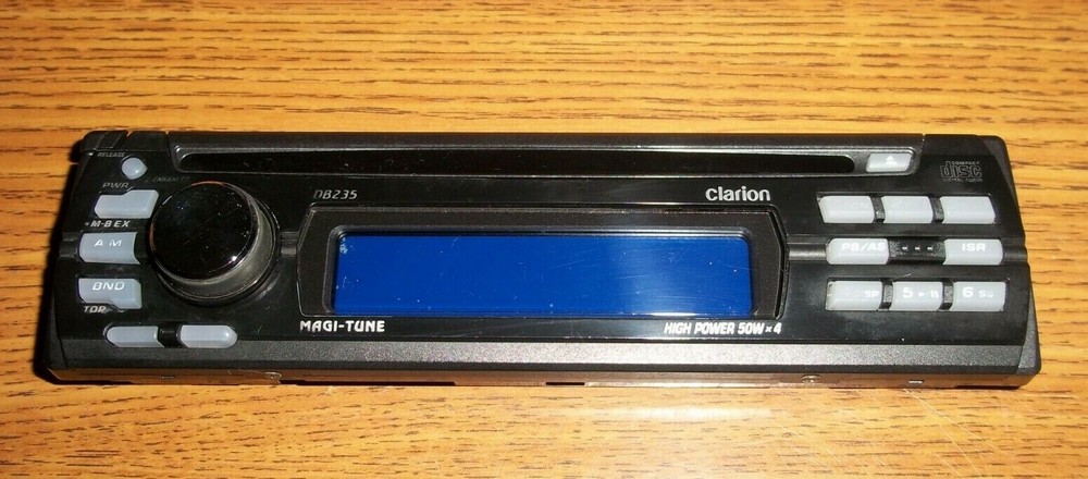 Clarion DB235 CD Car Stereo Receiver Unit - REPLACEMENT FACEPLATE ONLY Untested