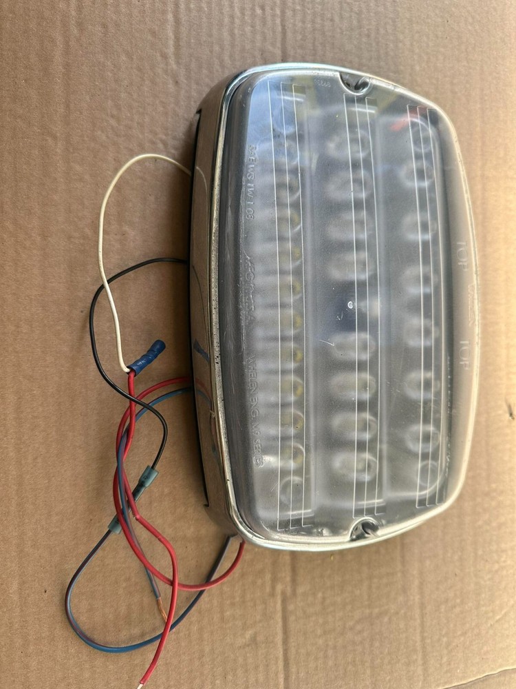 WHELEN 12V white SCHENE LIGHT TESTED!!!