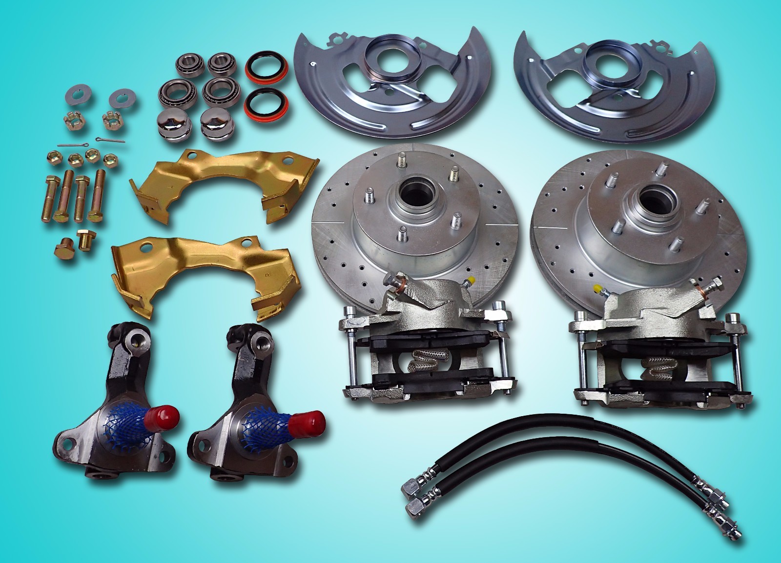 1968 1972 gm A body chevelle front disc brake conversion gto stock ride height