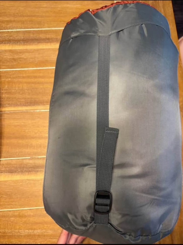 Klymit KSB Sleeping Bag 20 Degrees Rust Red/Grey extra large