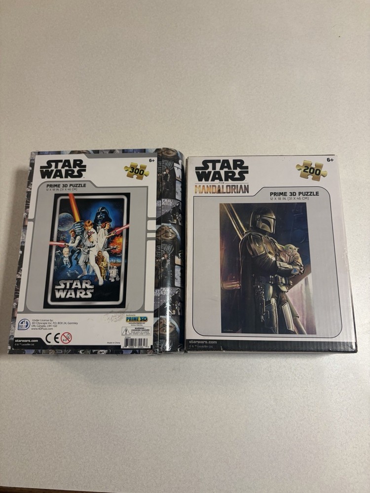 Star Wars 3D Puzzles 2 Pack