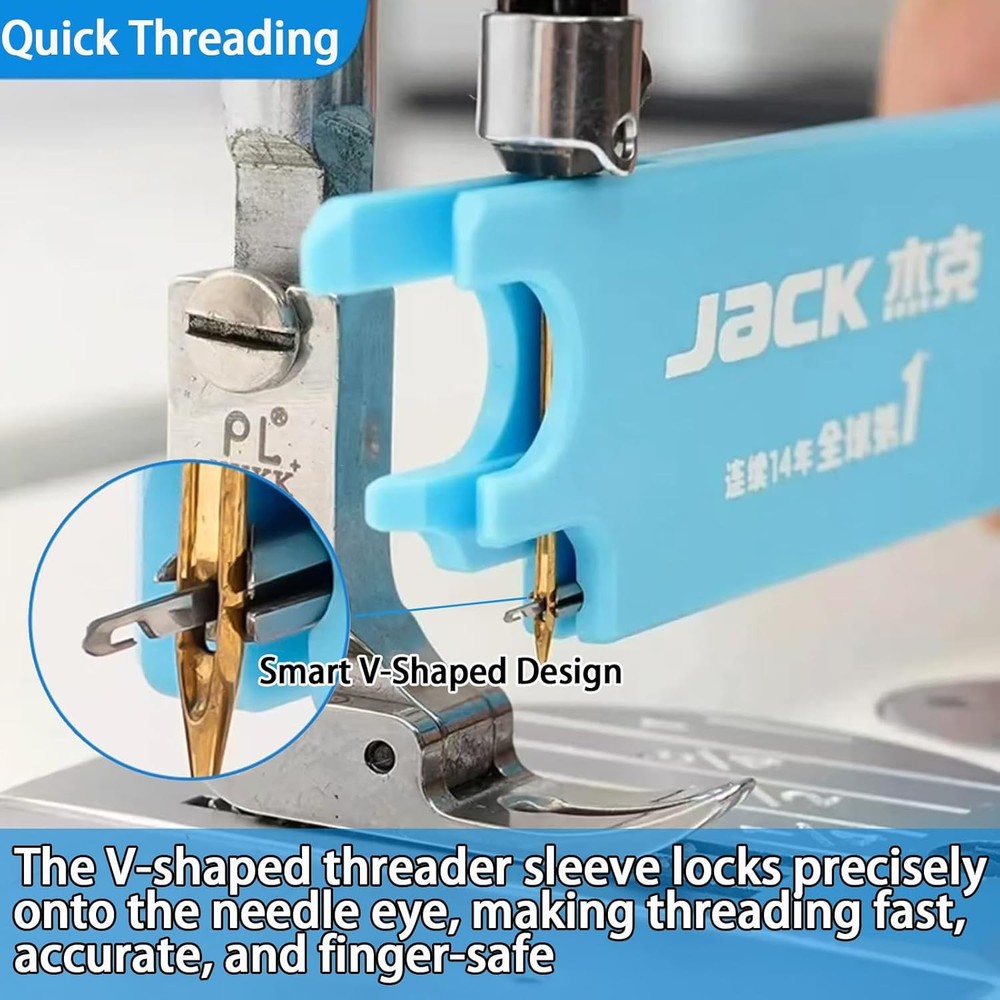 Quick Automatic Needle Threader for Sewing Machine, 4 in 1 Multitool with Built-