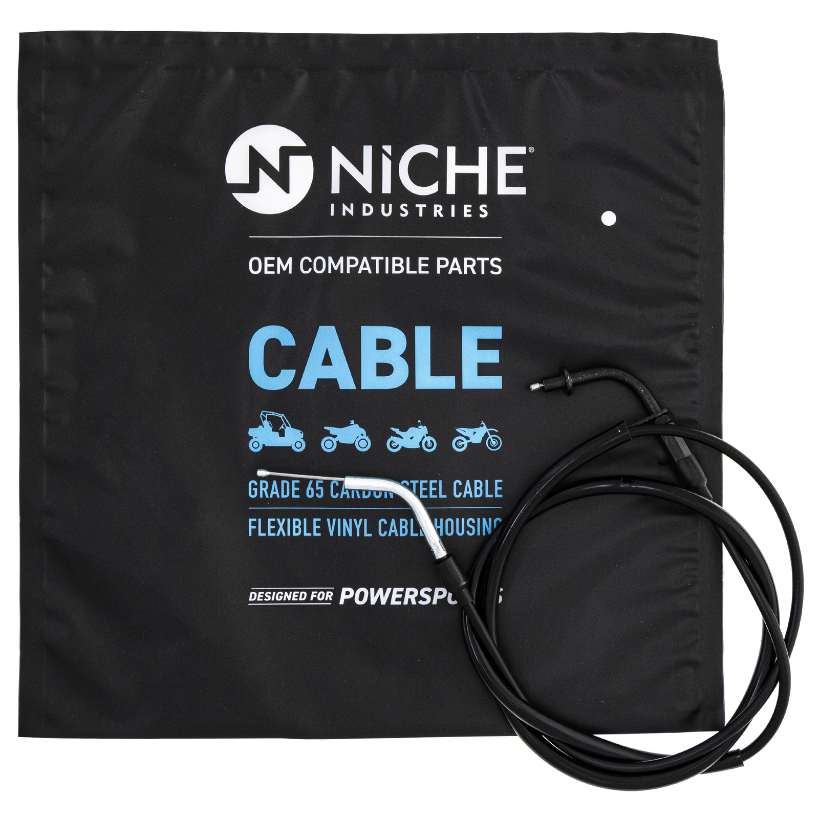 NICHE Choke Cable for Suzuki LT230E LT300E LTF250 LTF300F 58410-19B10 58410-41X0