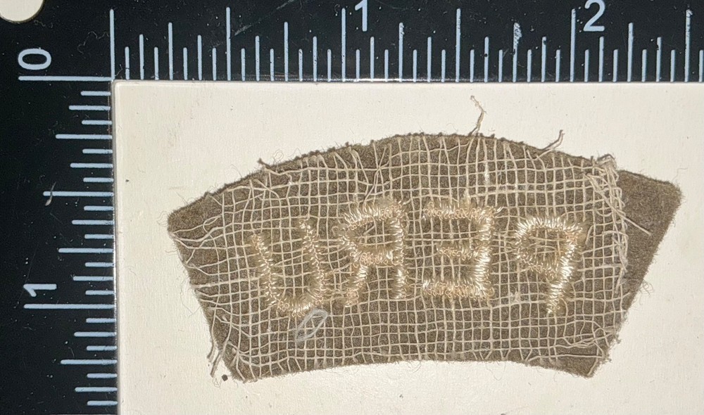 WWII US Army Peru Troops Patch