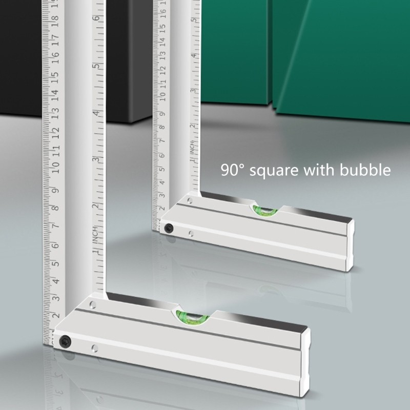 Efficient Try Square Angles Rulers For Woodworking And Construction Applications