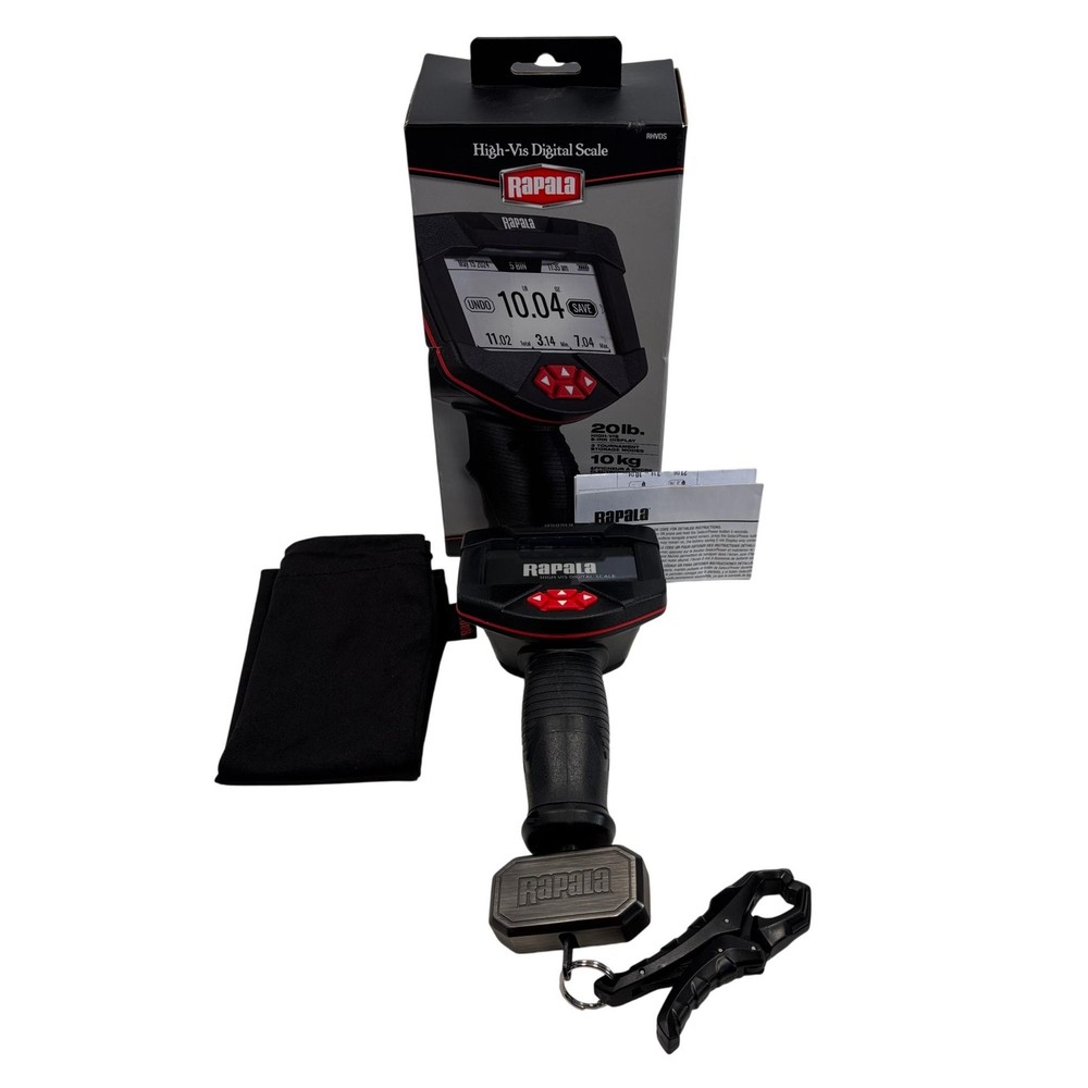 Rapala RHVDS 20-lb High-Vis Digital Scale