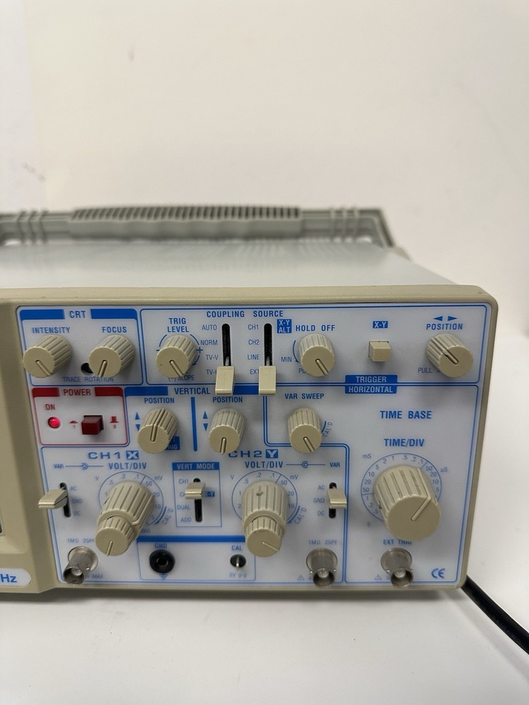 BK PRECISION 2120B DUAL TRACE OSCILLOSCOPE 30MHz