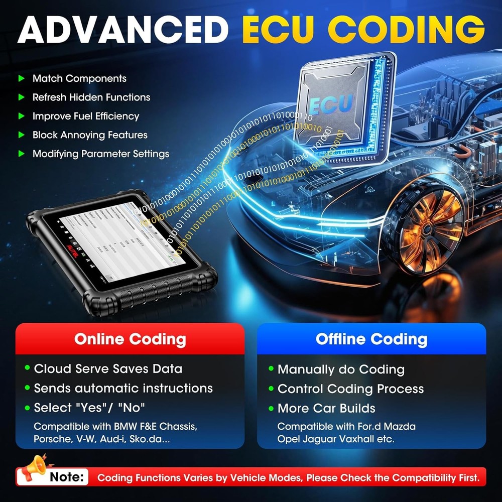 2026 Autel Scanner MaxiSys MS906 Pro Coding Full System Diagnostic Tool MK906PRO