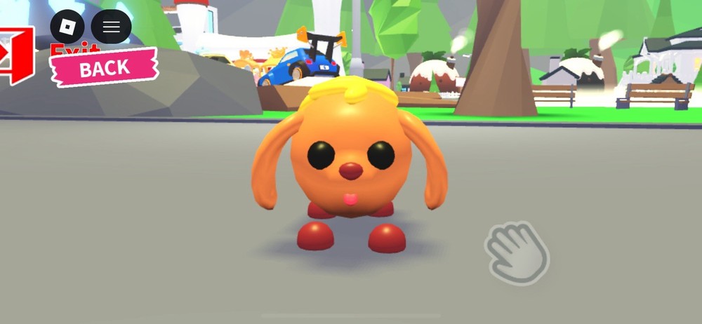 Adopt Me! Virtual Pet Corn Doggo VIRTUAL pet