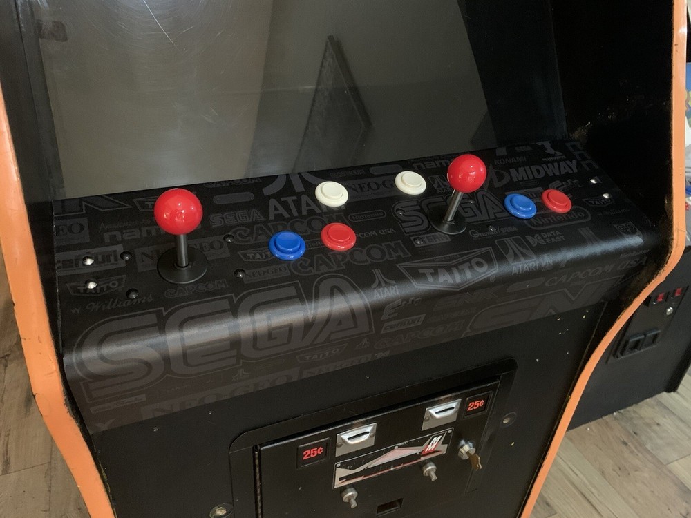 Generic Arcade Logo Laminated Control Panel Overlay (CPO) - 42" x 17"