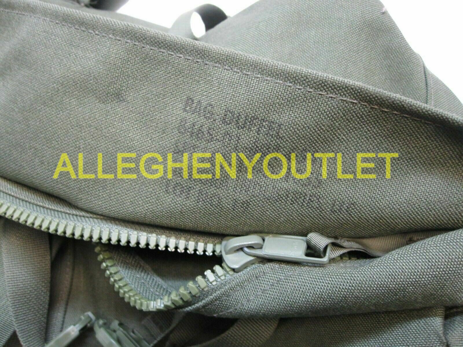 Improved Military Sea Bag US Army Duffle Sack Deployment Pack Green Side Zipper