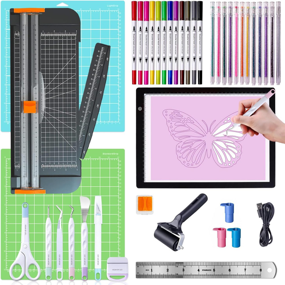 the Essential Bundle for DIY Craft Projects – Accessories Tool Set for Cutting M