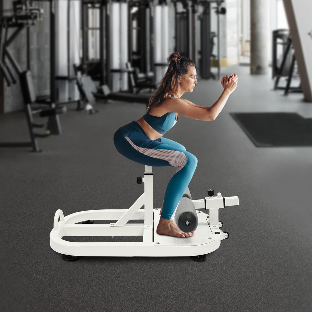 Multi-Function Deep Squat Bench Home Gym Workout Station Leg Exercise Machine