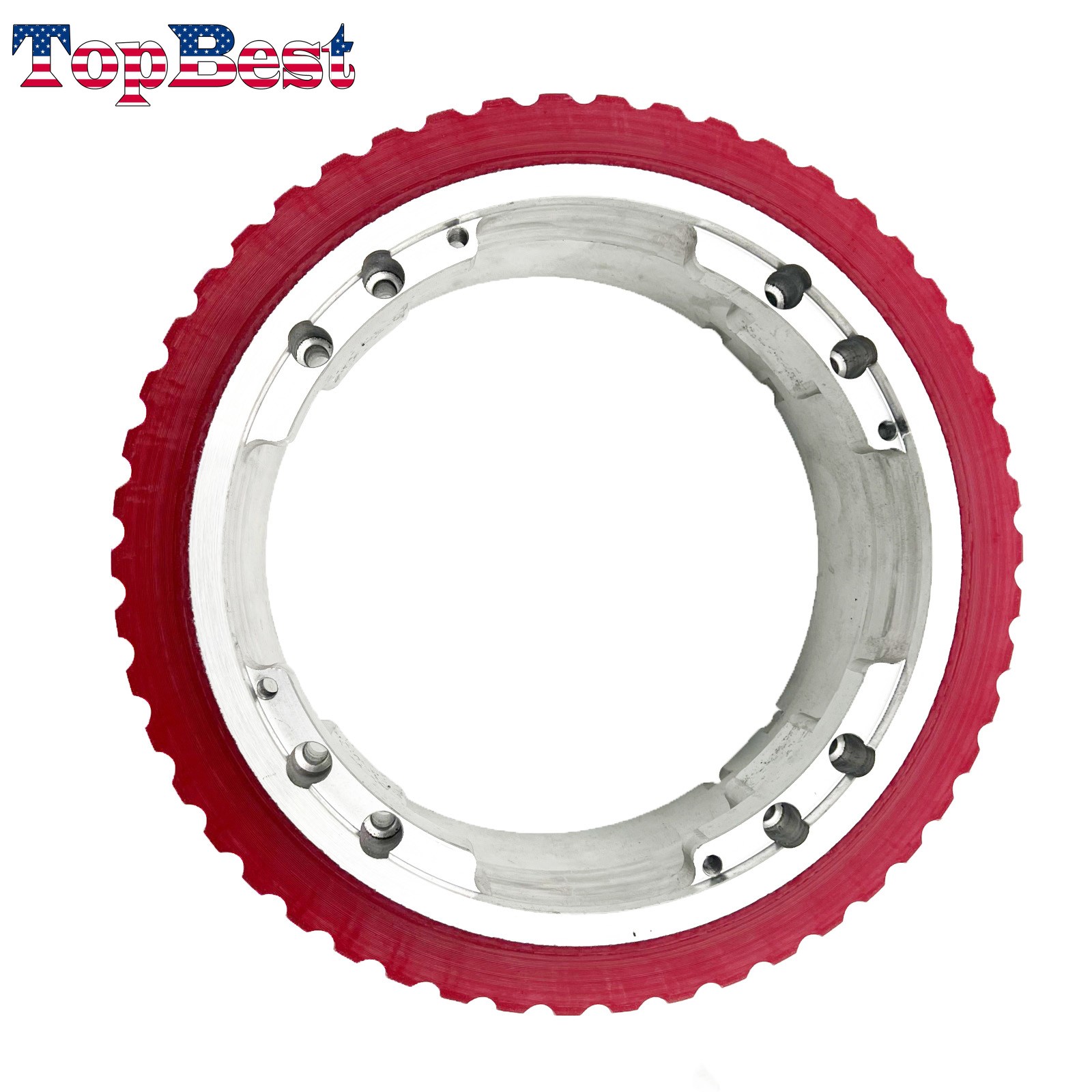 Front Wheel for Tennant B10 EZ 6100 7080 7100 T7 Rider Sweeper Scrubber 391259