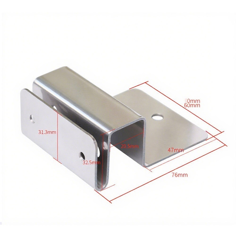 Adjustable Gutter Mount Bracket Stainless Steel for Arlo and For Eufy Devices