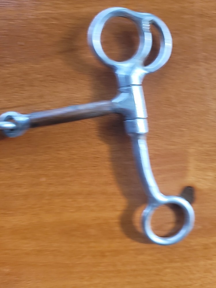 Bit Master Copper Inlaid Snaffle 3 In Shank 5 M Used Bit