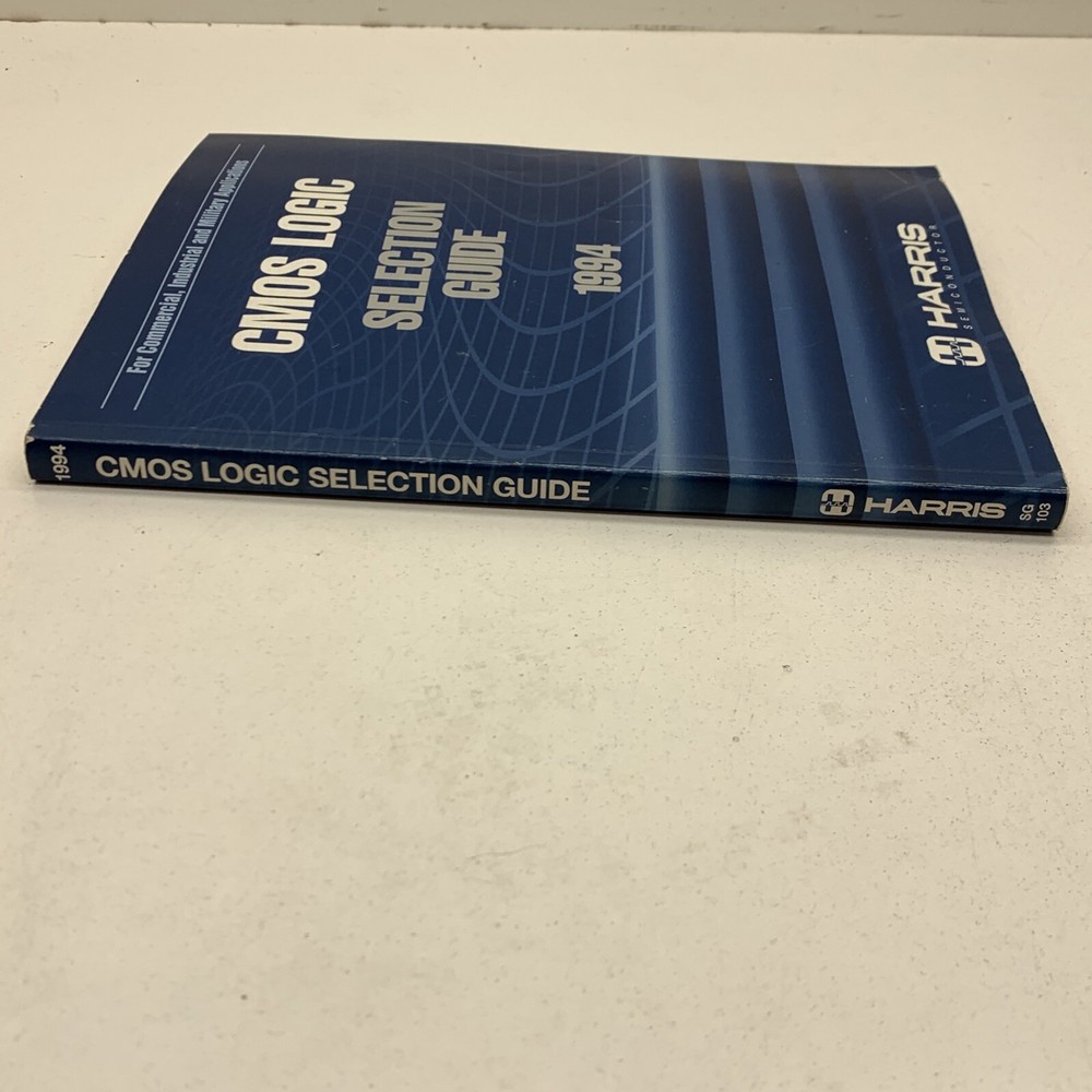 Harris Semiconductor CMOS Logic Selection Guide 1994