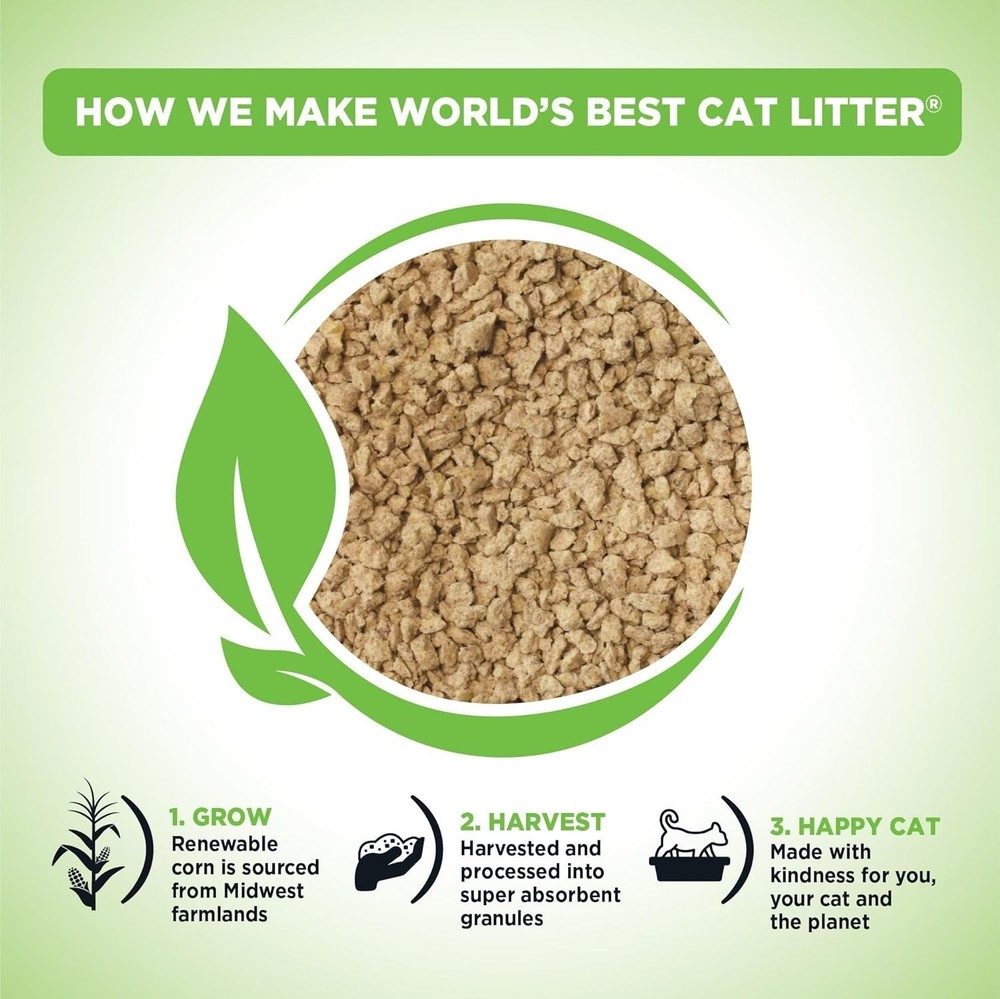 Quick Clumping Natural Cat Litter, 32 lbs