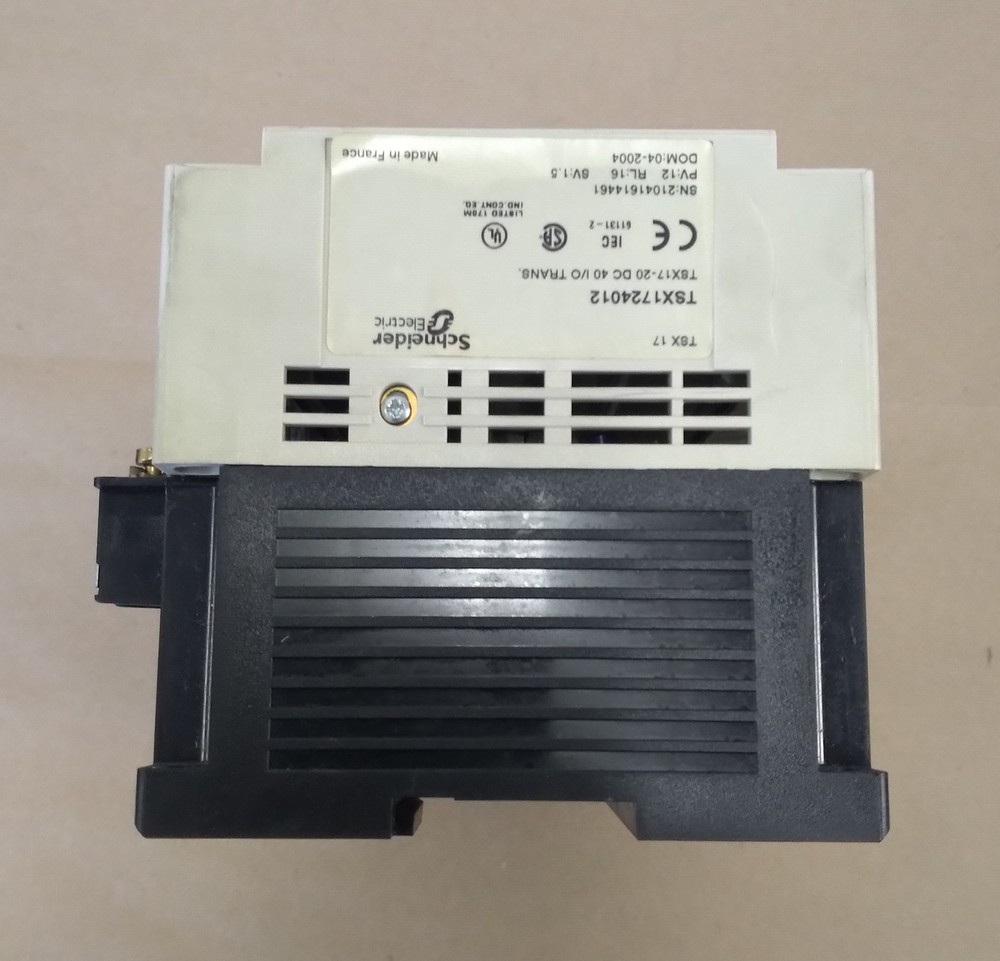 SCHNEIDER ELECTRIC TSX1724012 TELEMECANIQUE TSX 17 PROCESSOR CONTROLLER